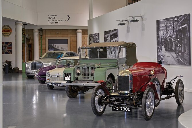 British Motor Museum Entry Ticket in Gaydon - Discover the World’s Largest Collection of Historic British Cars