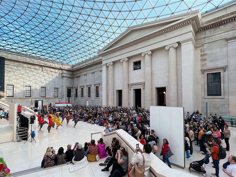 British Museum Highlights: Parthenon, Rosetta and Sutton Hoo - The British Museum’s Entrance and the Modern Great Court
