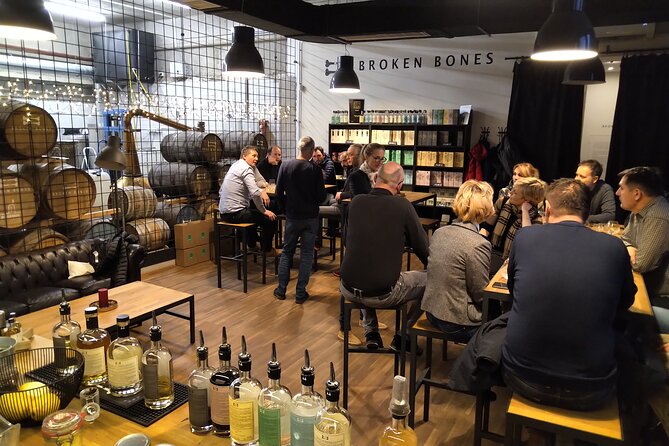 Broken Bones Gin and Whisky Tasting - Key Points