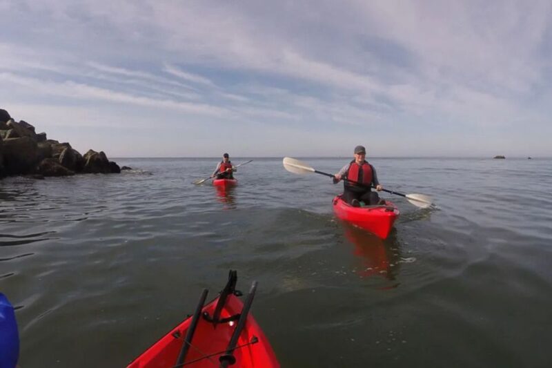 Brookings: Pacific Ocean Kayak Tour - Paddling from the Calm Chetco River Estuary into the Pacific Ocean