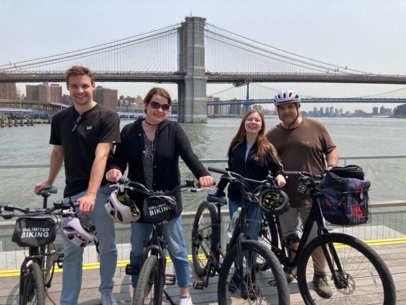 Brooklyn Bridge Self-guided Bike Tour App - Audio + Written - How the Tour Uses the Unlimited Biking App to Navigate the Brooklyn Bridge and Lower Manhattan