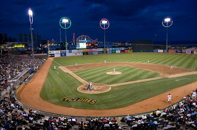 Brooklyn Cyclones Baseball Game Ticket at Coney Island - The Game Experience: Scoring and In-Game Entertainment