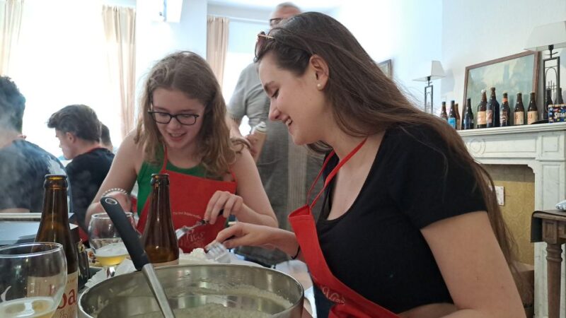 Bruges: Belgian Waffle-Making Workshop with Beer Tasting - Hands-On Waffle Making: Step-by-Step Guidance