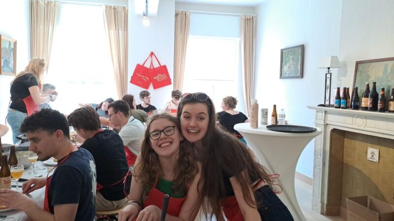 Bruges: Belgian Waffle-Making Workshop with Beer Tasting - Customizing and Enjoying Your Waffles