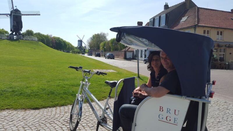 Bruges: Guided Rickshaw Tour - From Market Square to Lesser-Known Bruges
