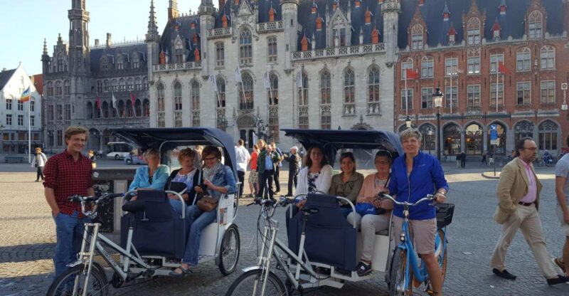 Bruges: Guided Rickshaw Tour - The Experience of a Private, Personalized Tour