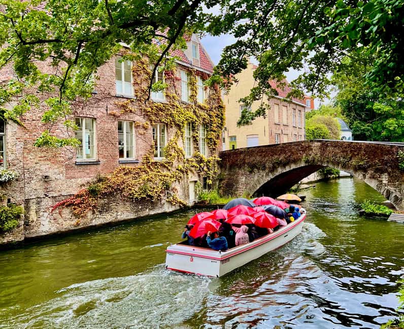 Bruges History Taxi - drive & walk tour (Choose pick up) - Practical Details and Booking Flexibility