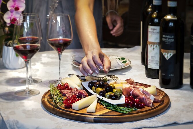 Brunello di Montalcino Wine Tasting with Tuscan appetizer in ancient residence - Discover the Unique Charm of the Brunello di Montalcino Wine Tasting Experience