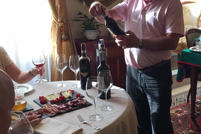 Brunello di Montalcino Wine Tasting with Tuscan appetizer in ancient residence - Tasting the Young "Arpaia" Wine: The First Stop