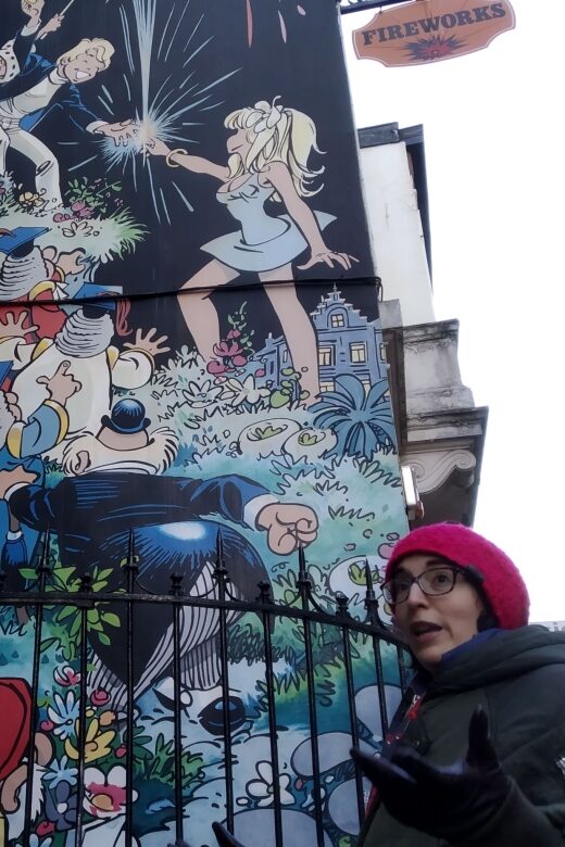 Brussels: The comic book walls walking tour - From the Streets to the Museums: Beyond the Murals