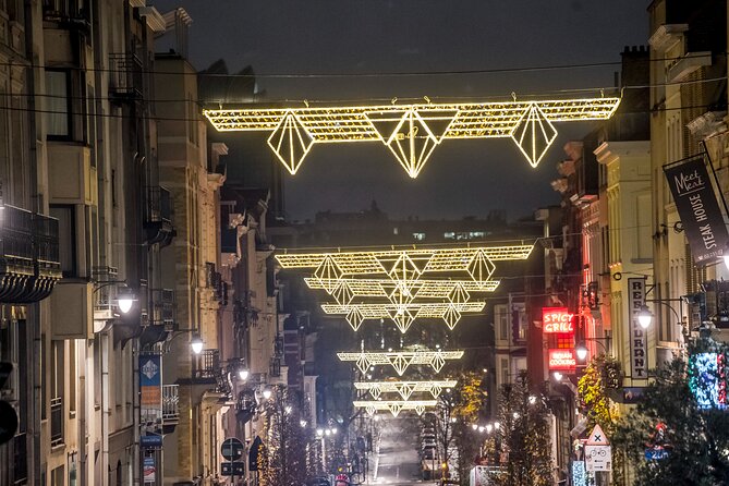 Brussels Tootbus Christmas Tour - The Royal Palace and Brussels’ Christmas Market Scene