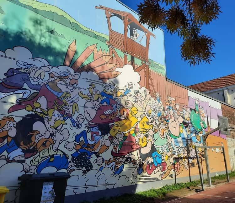 Brussels Walking tour Comic strip - Visiting Lesser-Known Neighborhoods