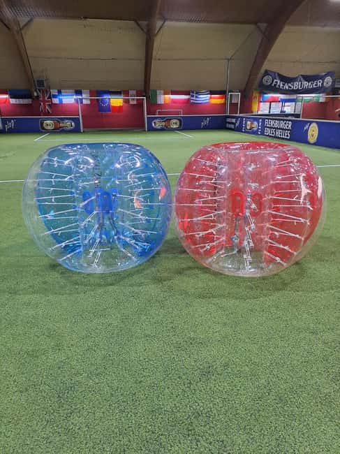 Bubble Football Hamburg near the city (indoor on artificial turf) - Exciting Indoor Bubble Football Near Hamburgs City Center