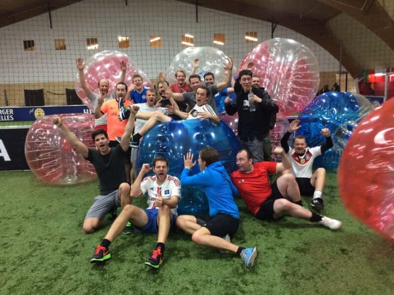 Bubble Football Hamburg near the city (indoor on artificial turf) - Key Points
