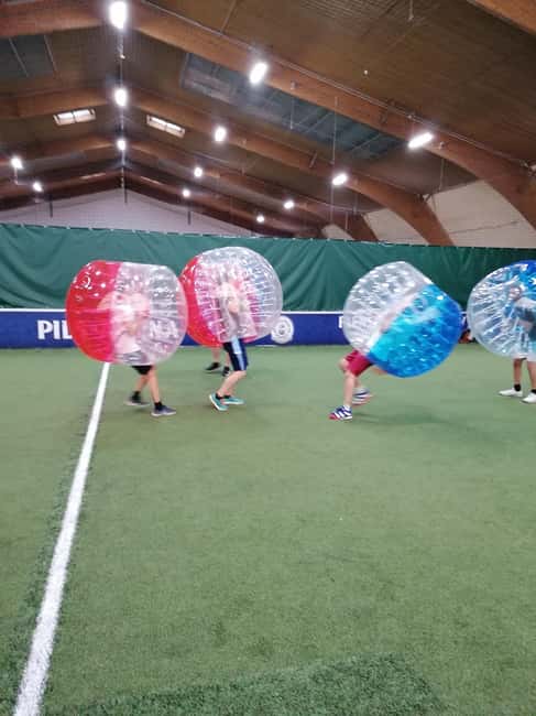 Bubble Football Hamburg near the city (indoor on artificial turf) - The Bubble Balls and Equipment Quality