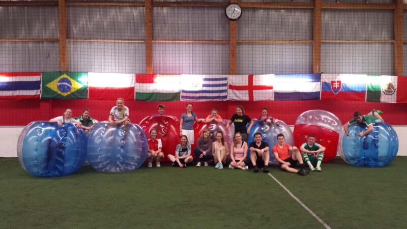 Bubble Football Hamburg near the city (indoor on artificial turf) - Suitability and Physical Requirements