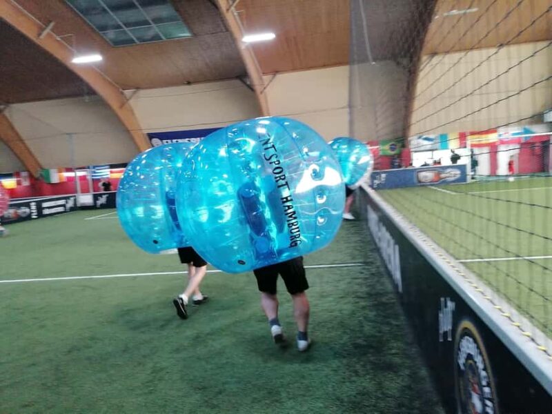 Bubble Football Hamburg near the city (indoor on artificial turf) - Booking, Cancellation, and Payment Options