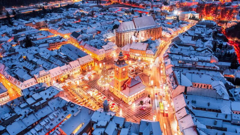 Bucharest : Day Trip Dracula's Castle ,Peles Castle & Braov - Discovering Braov’s Medieval Charm