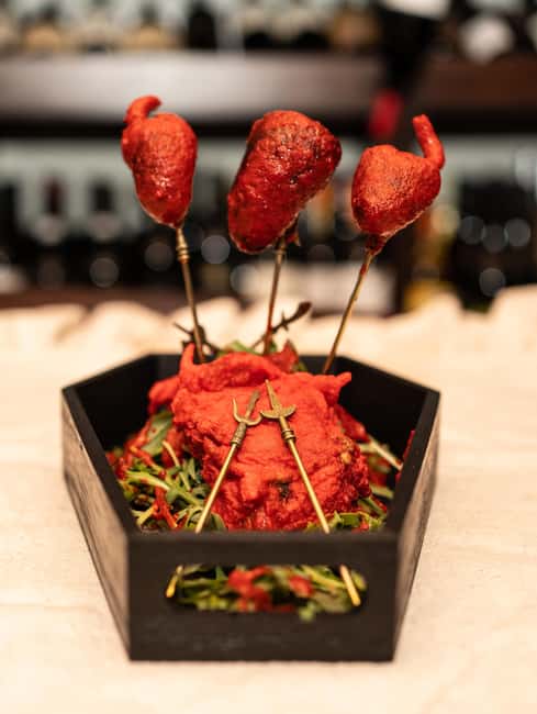 Bucharest: Dracula's Food & Wine Tasting Experience - Romanian Wines Paired with Dark Fantasy Dishes