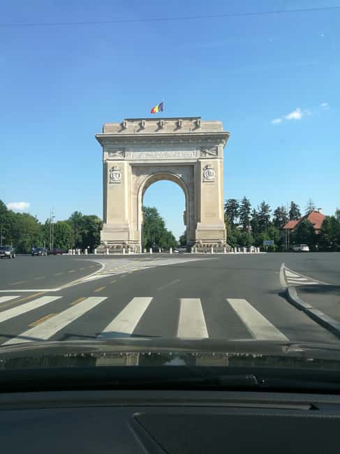 Bucharest short tour Hop-on hop-off format live tourguide - The Route and Key Landmarks Along the Tour