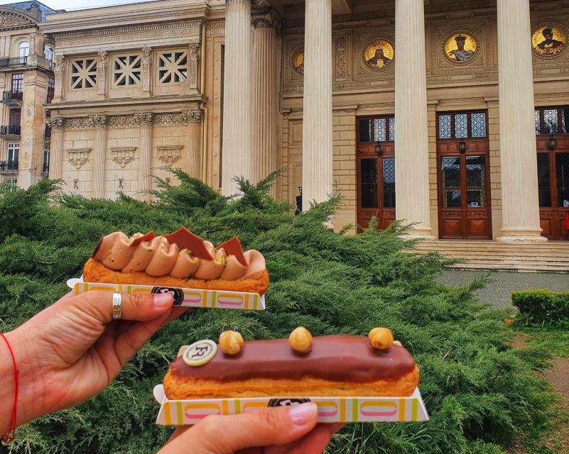 Bucharest: Sweet Delights History and Desserts Walking Tour - Start at the Romanian Athenaeum with a French Eclair in Hand