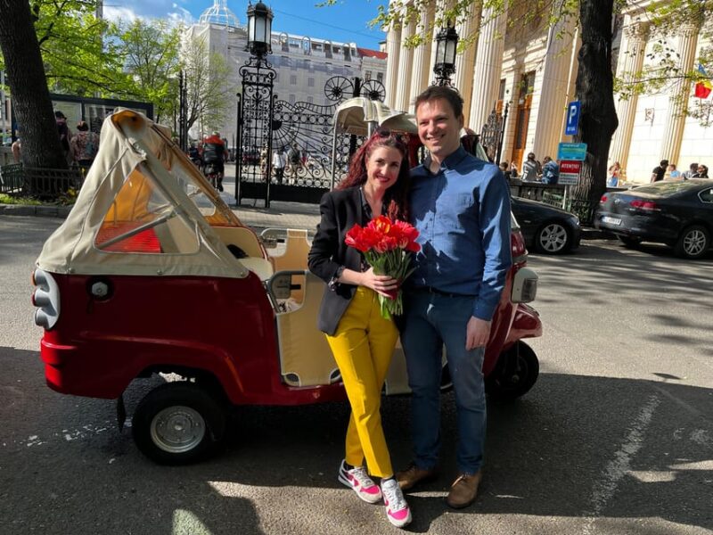 Bucharest Tuk Tuk City Tour - Calea Victoriei and the Royal Palace