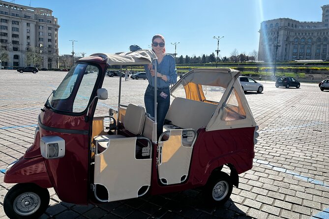 Bucharest Tuk Tuk - The Palace of Parliament and Unirii Square