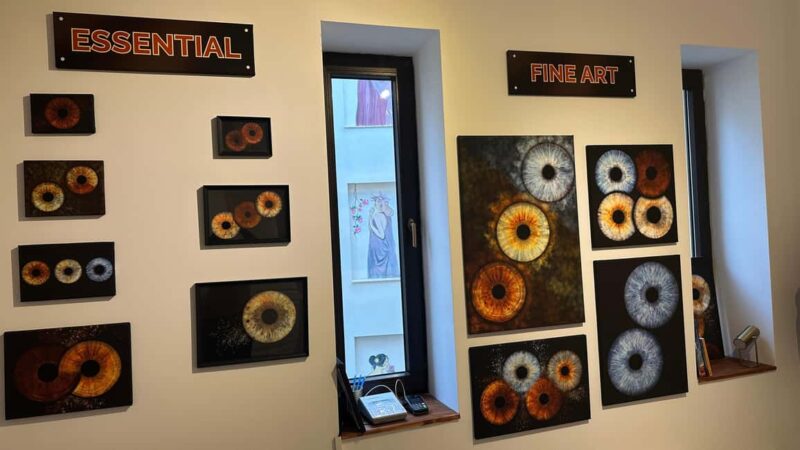 Bucharest: Turn Your Eyes into Art  PREYE Iris Photography - The Creative Process in the Studio