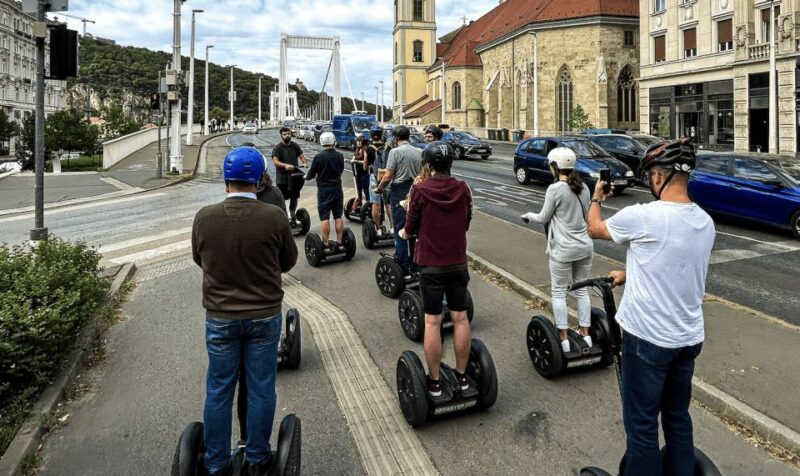 Budapest: 1 Hour Instagram Segway Tour - Driving over Margaret and Elizabeth Bridges