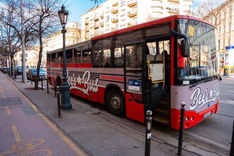 Budapest: BeerBus Sightseeing Tour with a bottle of prosecco - What’s Included in the Price