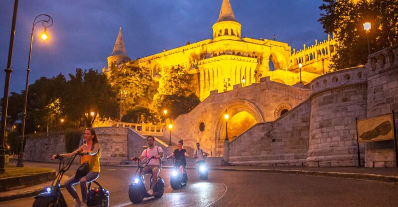 Budapest: Buda Castle E-Scooter Evening Tour - Exploring Budapest’s Top Nighttime Photo Spots