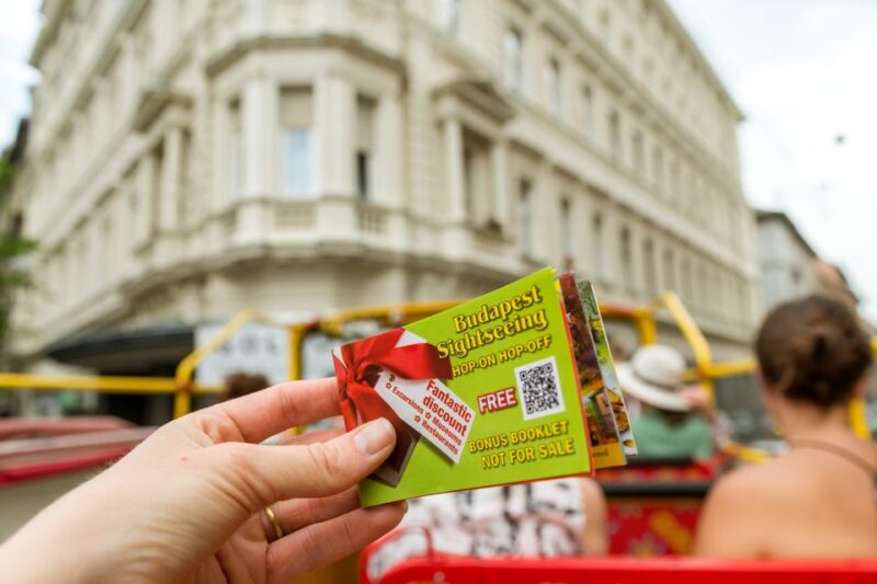 Budapest: City Sightseeing Hop-On Hop-Off Bus Tour & Extras - Stops and Landmarks: Key Sights Along the Route