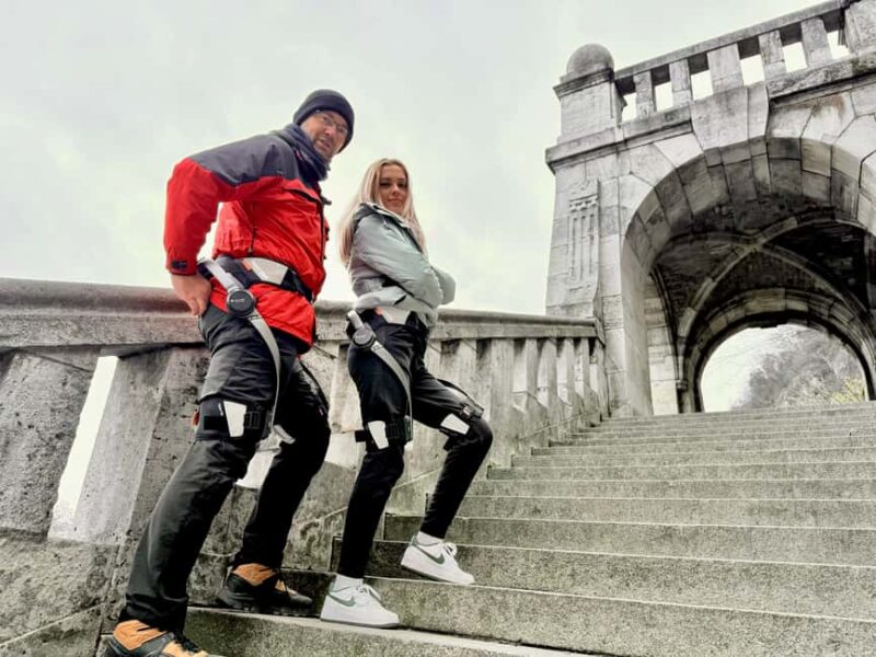 Budapest: Exoskeleton Powered City Walk - Starting at Várkert rkp. 16: The Meeting Point for the Future