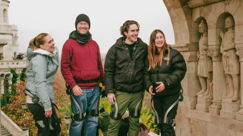 Budapest: Exoskeleton Powered City Walk - Climbing Gellért Hill with Effortless Ease