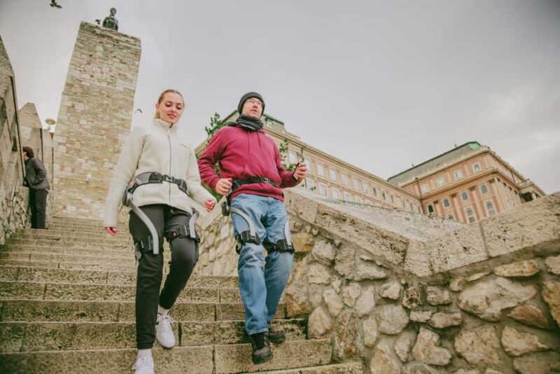 Budapest: Exoskeleton Powered City Walk - The Unique Benefits of the Exoskeleton Support
