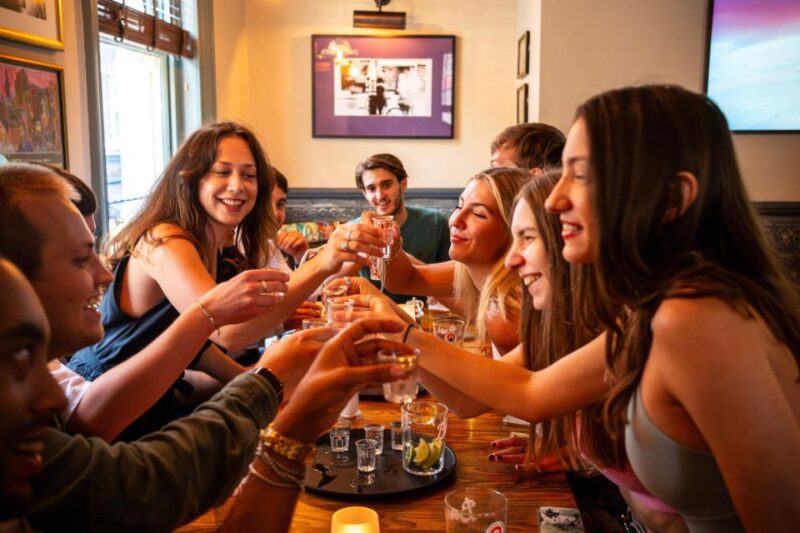 Budapest: Guided Bar Crawl Walking Tour with Drinks Included - Starting Point Near the Budapest Eye for Easy Access