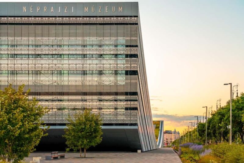 Budapest: Museum of Ethnography Official Entry ticket - The Museum’s Stunning New Building and Design