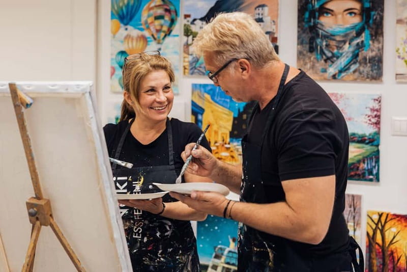 Budapest: Paint and sip experience - Flexibility in Booking and Cancellation