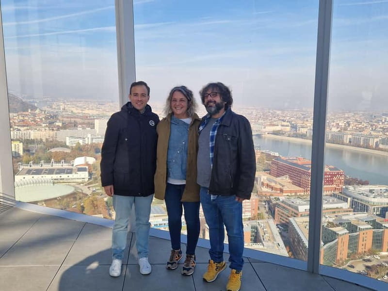 Budapest: Past & Future Tour with Unicum Tasting & MOL Visit - The View from Budapest’s Highest Point