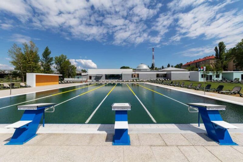 Budapest: Pesterzsébet Salt-Iodine Spa & Sauna World Ticket - Outdoor Pools and Danube Views