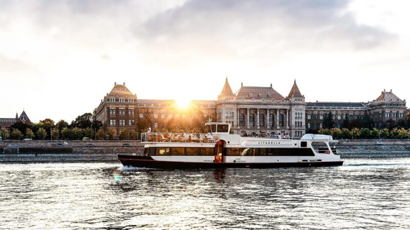 Budapest: Premium Sightseeing Cruise with Tokaj Frizzante - The Boat’s Classic yet Modern Design