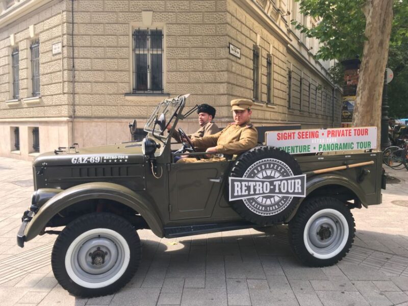 Budapest: Private City Tour with a Vintage Russian Jeep - Shoes on the Danube Bank and Chain Bridge