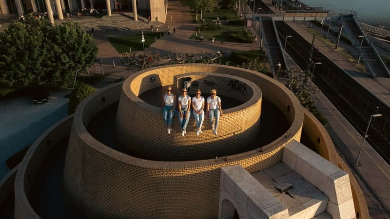 Budapest: private drone photo session - The Experience of Watching Your Moments from the Air