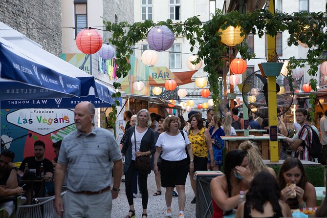Budapest Ruin Bars Evening Walking Tour with Drinks & Street Food - Flexibility and Booking Details