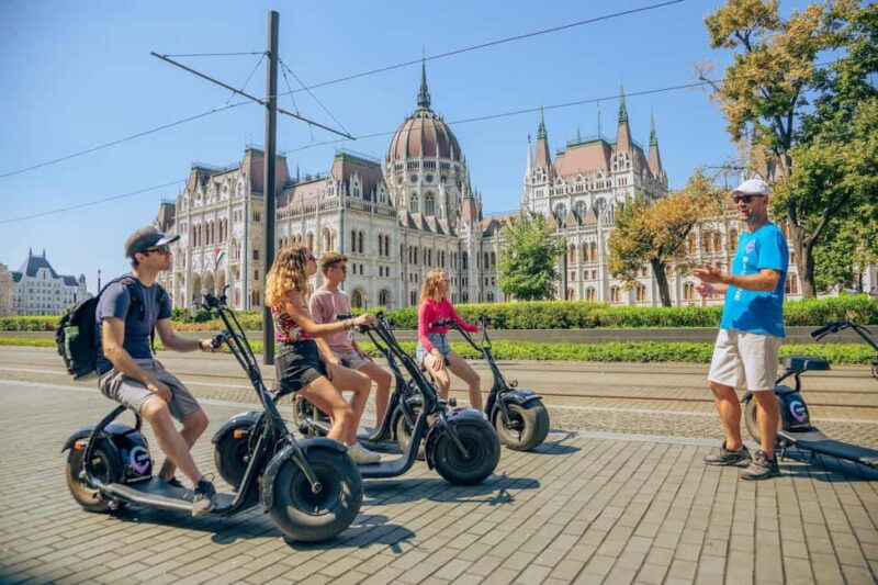 Budapest: Small-Group MonsteRoller E-Scooter Tours - Riding a MonsterRoller Scooter in Budapest