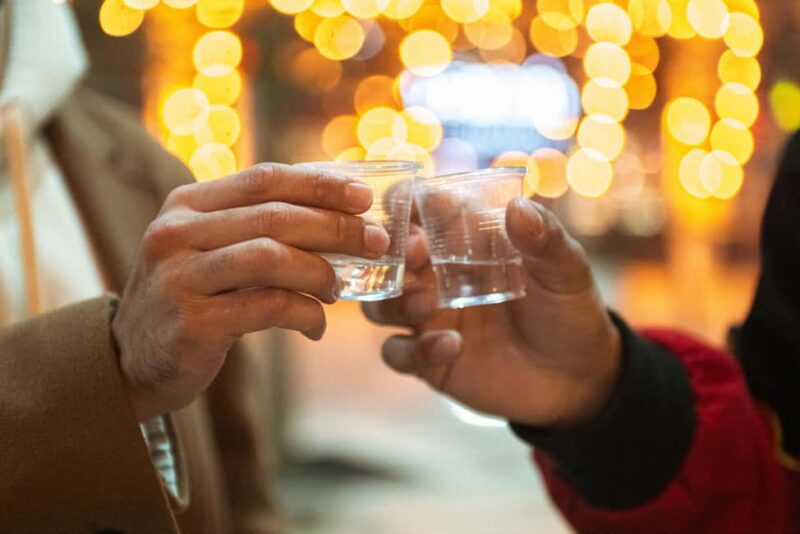 Budapest: Tipsy Food Tour - Wines, Small Group & Local Guide - Illuminated Sights and City Lights as a Backdrop