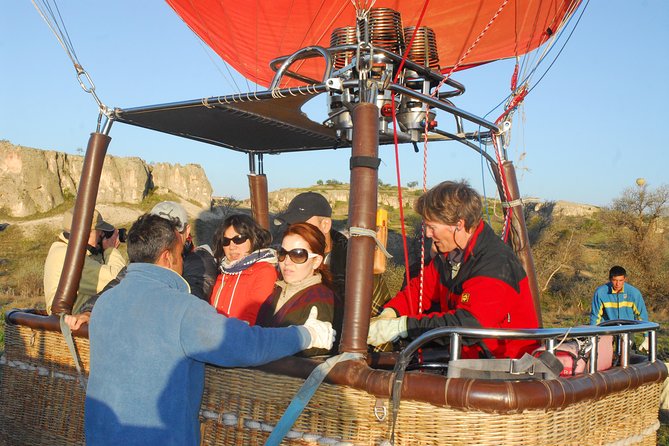 Budget Hot Air Balloon Ride over Cappadocia - The Experience Starts at Dawn with Private Pickup