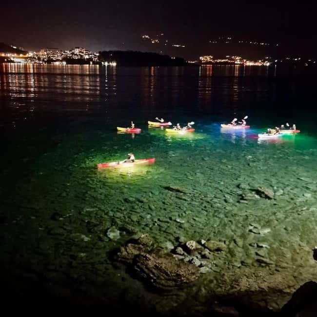 Budva: 2-Hour «Night Lights» Kayak Tour - Visiting St. Nicholas Island and its Crystal Waters