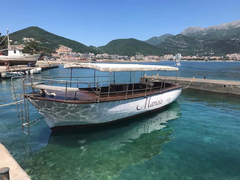 Budva: Mariolo Boat Tours - 3.5 hours panoramic tour - The Experience of the MARIOLO Wooden Boat