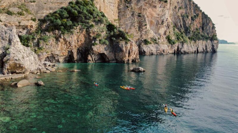 Budva: Winter Sea Kayak Tour to Caves & St Nicholas Island - Exploring Coastal Caves and Pigeon Cave